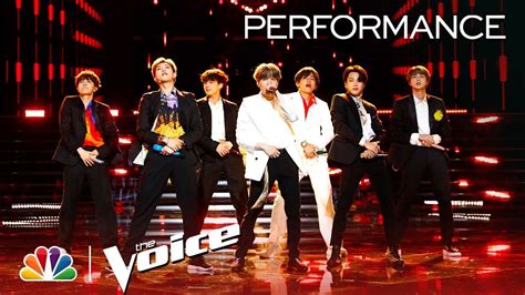 BTS Performs "Boy with Luv" - The Voice Live Finale 2019 - Kpopmap