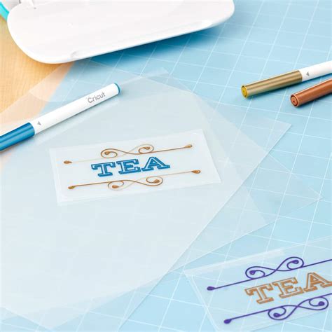 Buy the Cricut® Printable Clear Sticker Paper. 8.5"" x 11"" at Michaels