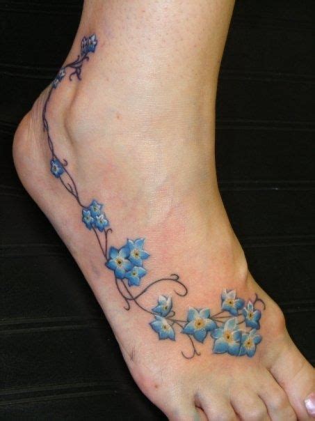 52 best Forget Me Not Flower Tattoo Meaning images on Pinterest | Floral tattoos, Flower tattoos ...