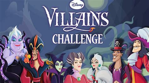 ღ Disney Villains Challenge (Lady Tremaine, Lucifer, Jafar, Captain Hook) - YouTube