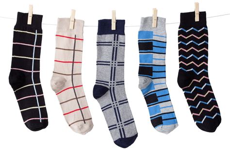 Men's 5-pair Patterned Socks Mens Crew Socks, Patterned Socks, Sock ...