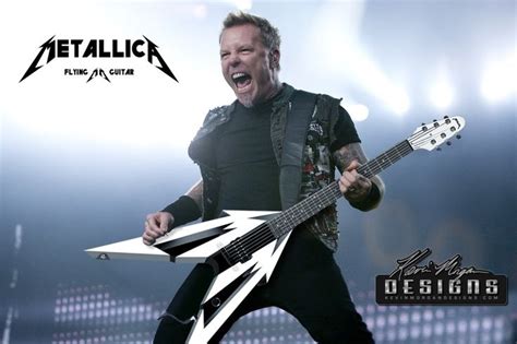 Metallica...I designed a new guitar for YOU! The FLYING "M" GUITAR ...