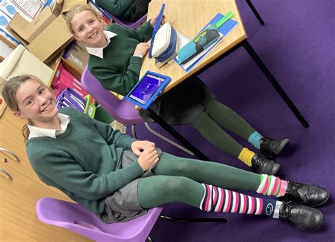 The Downs Preparatory School celebrate Odd Socks Day - Bristol Parent