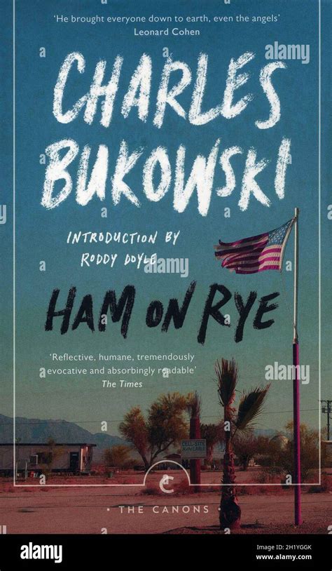 Book cover."Ham on Rye" by Charles Bukowski Stock Photo - Alamy