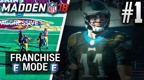 Madden 18 Franchise Mode 2.0 | Philadelphia Eagles | EP1 | GAME COMES DOWN TO A HAIL MARY (S1 W1 ...