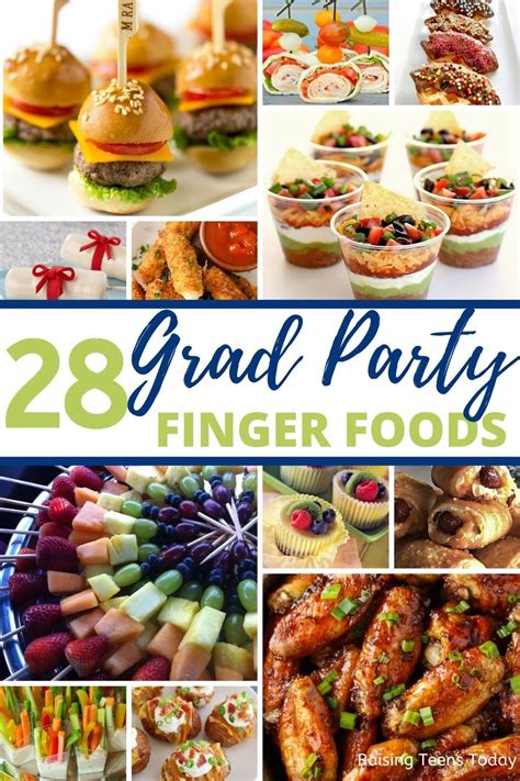 28 Fun Graduation Party Finger Food Ideas - Raising Teens Today