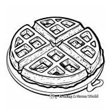 Waffle Coloring Pages  Free & Printable sketch template
