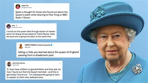 The strangest ways people found out about Queen Elizabeth II's death ...