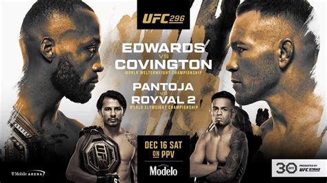 UFC 296 PPV Results Live- Early Prelims, Prelims & Main Card