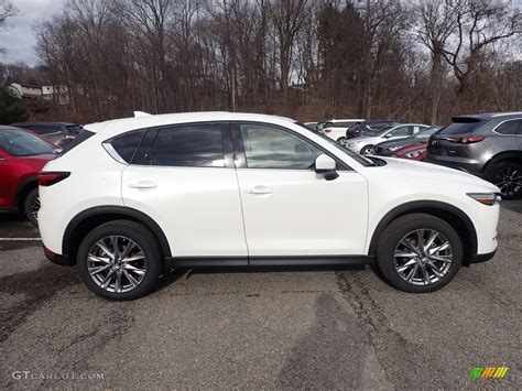 2020 Snowflake White Pearl Mazda CX-5 Grand Touring AWD #136654246 | GTCarLot.com - Car Color ...