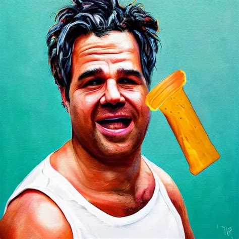 Brandon Bird portrait of Mark Ruffalo spilling BBQ | Stable Diffusion | OpenArt