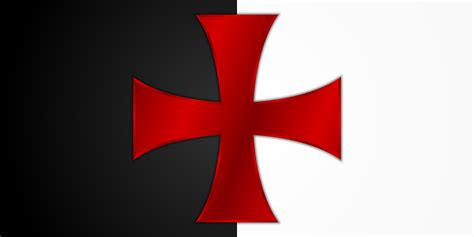 Knights Templar Cross Flag