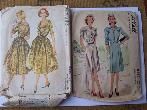 Tales of a Wannabe Seamstress: The Past of our Vintage Patterns