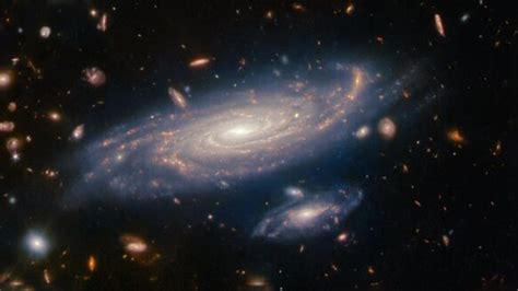 James Webb telescope captures a distant galaxy just like the Milky Way