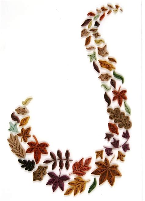 AUTUMN / FALL LEAVES | Paper quilling for beginners, Quilling designs, Paper quilling patterns