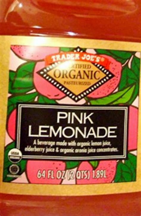 Trader Joe's Organic Pink Lemonade Reviews - Trader Joe's Reviews