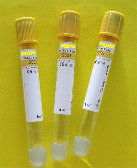 Wholesale SST with Gel Tubes (Blood Collection Supplier