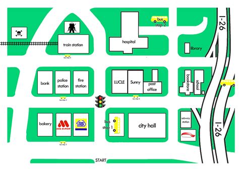 Printable Direction Maps