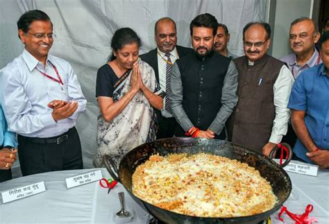 Halwa ceremony celebrated in 'Ministry of Finance' before budget ...