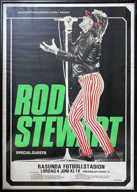 Lot 293 - ROD STEWART POSTERS