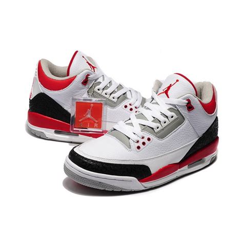 Air Jordan 3 Retro White/Fire Red-Cement Grey Online For Sale, Price: $67.00 - New Air Jordan ...