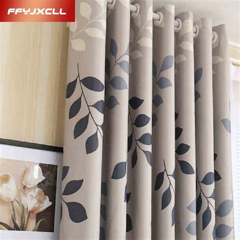 Aliexpress.com : Buy Home Use Blackout Curtain Pastoral Floral Printed ...