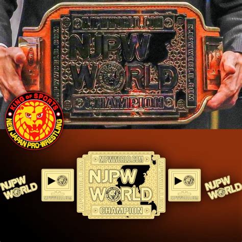 The newest NJPW championship, The New Japan World TV Championship! I’m not sure why it’s called ...