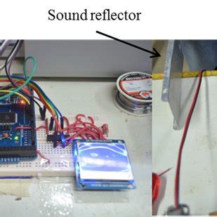 Configuration of the devices during calibration of the ultrasonic sensor | Download Scientific ...