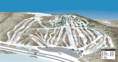 Cascade Mountain Trail Map | SkiCentral.com