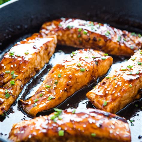 Easy One Pan Maple Glazed Salmon - The Busy Baker