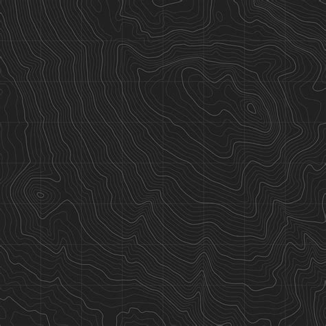 Premium Vector | Vector modern cartography art black topography contour map abstract background