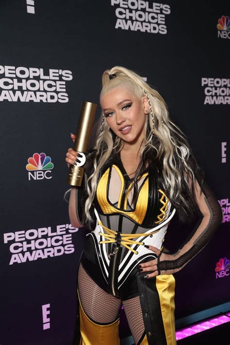 Christina Aguilera's 2021 People's Choice Awards Speech | POPSUGAR ...