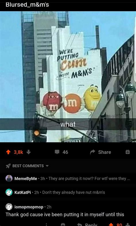 Cursed_m&m's : r/cursedcomments