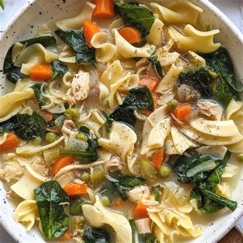 Low Sodium Chicken Noodle Soup Recipe (No Salt Added)