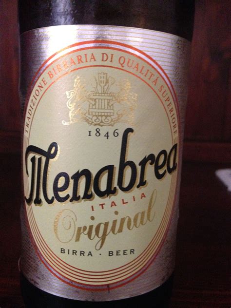 Menabrea - Italian beer