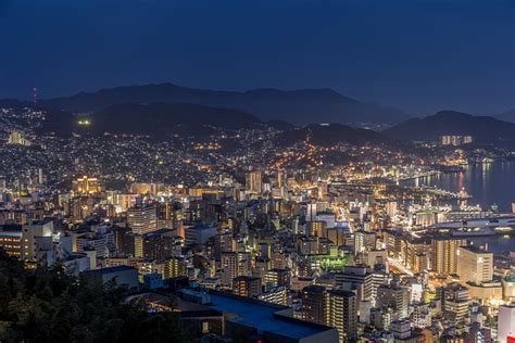 Nagasaki Night View Japan'S Three - Free photo on Pixabay