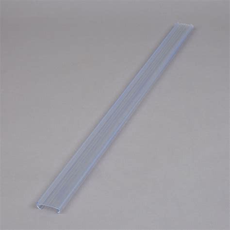 Clear Plastic Label Holder 25" x 1 1/4"