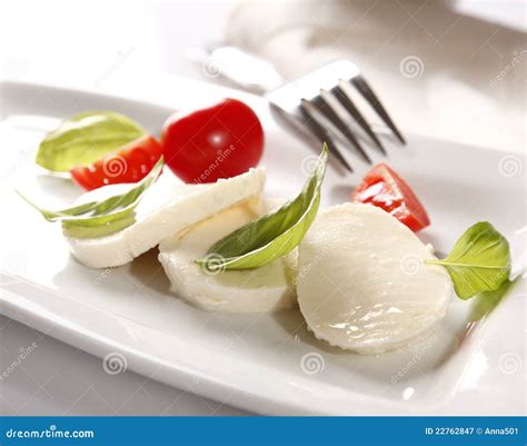 Mozzarella cheese stock image. Image of italian, lunch - 22762847