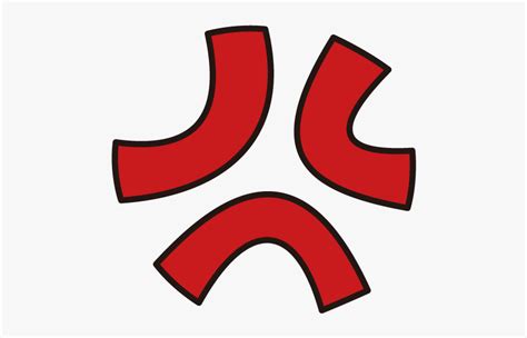 Anger Symbols Symbol Angry Cartoon Free Download Png - Angry Symbol Png, Transparent Png - kindpng