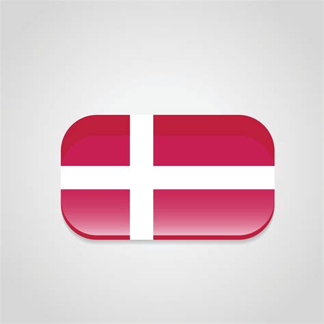 Denmark Flag Design Vector 12812580 Vector Art at Vecteezy