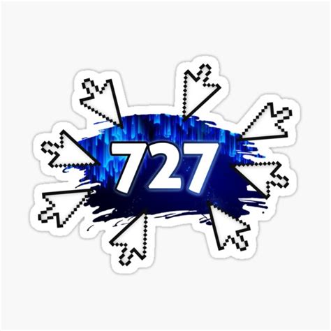 "osu! - WYSI 727 Blue zenith" Sticker for Sale by Hysz | Redbubble