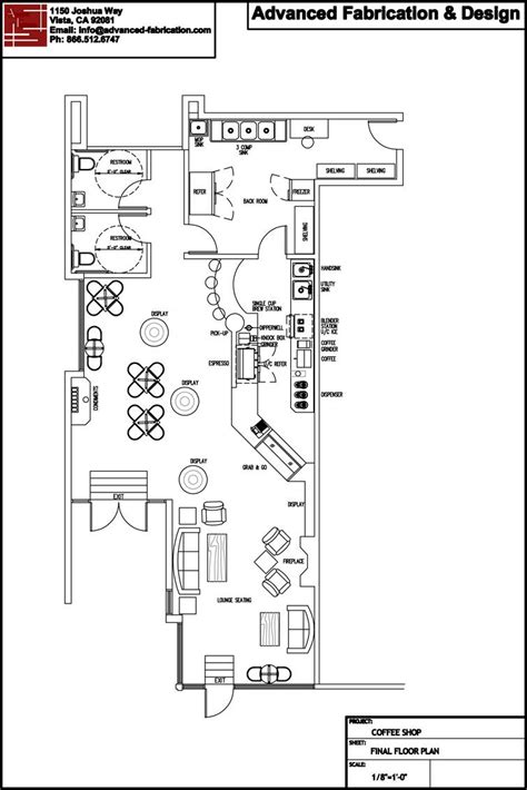 drive thru coffee shop floor plans - Hollis Chamberlain