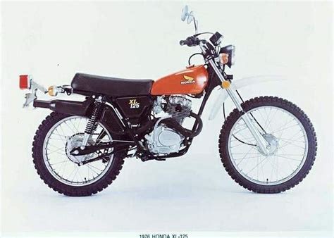 Honda XL125 (1974-75) technical specifications