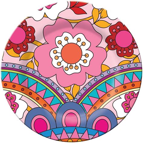 French Bull, Roma, Melamine, Plate, Bright, Colorful, Fun, Indoor, Outdoor, Entertaining, Every ...