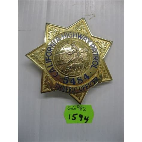 CALIFORNIA HIGHWAY PATROL BADGE - Dodds Auction