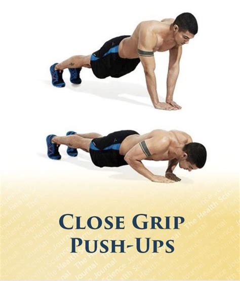 Close Grip Push-Up: Strengthen Your Wrists and Build Muscles