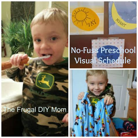 DIY Tutorial for Visual Schedule / Chore Chart for kids - preschool here. Need help getting your ...