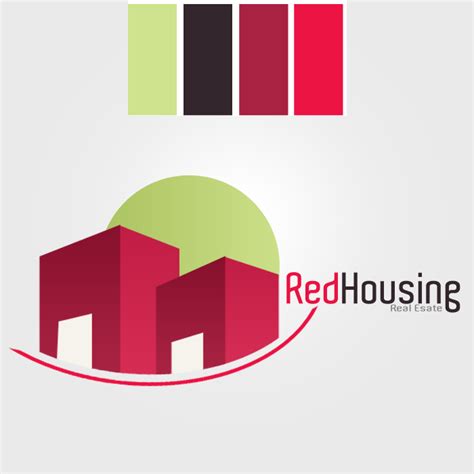 Red Housing Logo Design by StuartBrophy on deviantART