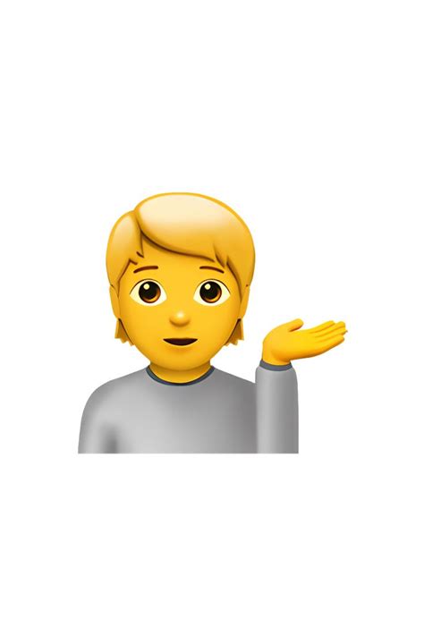 Sassy Person Tipping Hand Emoji