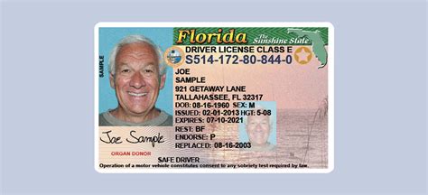 Florida Drivers License — Redesign :: Behance